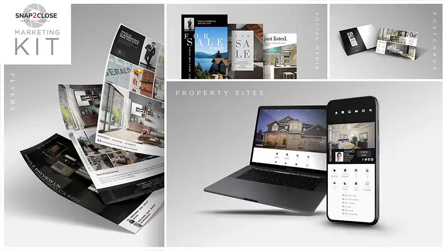 Snap2Close Marketing Kit Features